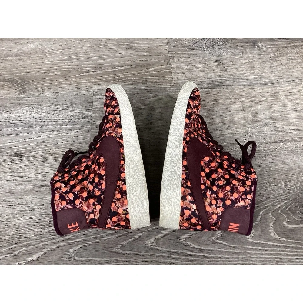 Nike SB Blazer Mid Vintage QS Liberty of London High Top Shoes Sneakers Size 7.5
